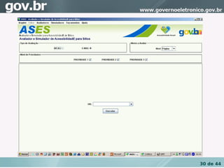 Tela inicial do ASES




                       30 de 44
 