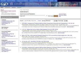Sudoc Example Introduction to Government Documents | PPTX