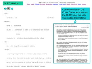 ©Elizabeth Geesey Holmes ■ EGHresearch@gmail.comOLRC versionCornell version of US Code. Same text/data as the OLRC site, but with value added formatting
