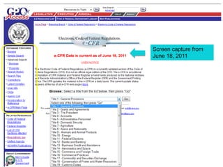 ©Elizabeth Geesey Holmes ■ EGHresearch@gmail.comScreen capture from June 18, 2011