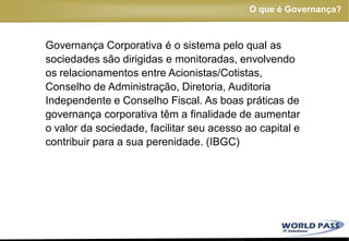 Governanca, Compliance e Contract Management