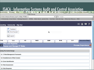 ISACA - Information Systems Audit and Control Association
 