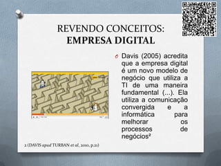 Reconher a importância da Governança de TI para os negócios.AGENDA DA APRESENTAÇÃOREVENDO CONCEITOSEconomia Digital
