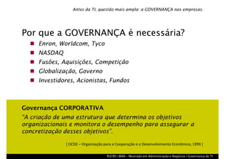 Governança de TI