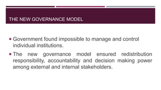 Governance of Higher education in India | PPTX