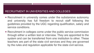 Governance of Higher education in India | PPTX