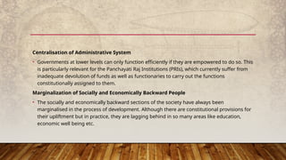 Governance 3 for UPSC Preperation. Mains GS 2 paper | PPTX