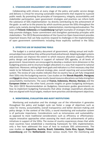 2.	 STAKEHOLDER ENGAGEMENT AND OPEN GOVERNMENT
Collaborating with citizens at every stage of the policy and public service...