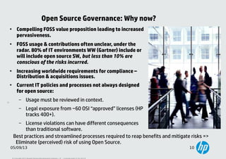 Open Source Governance at HP | PDF