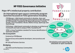 Open Source Governance at HP | PDF