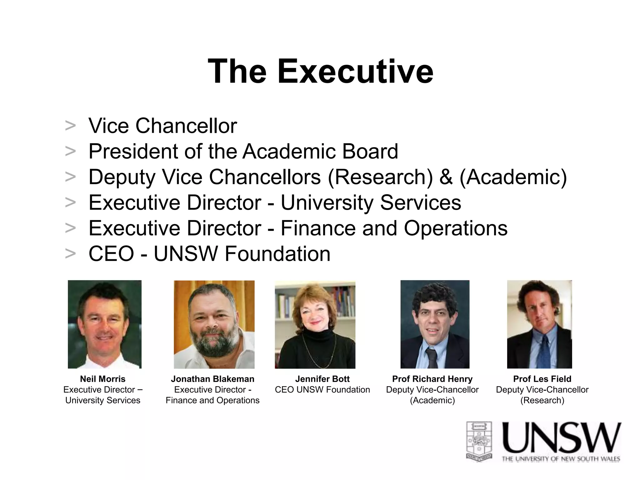 Appointment of Chancellor and Vice-Chancellor