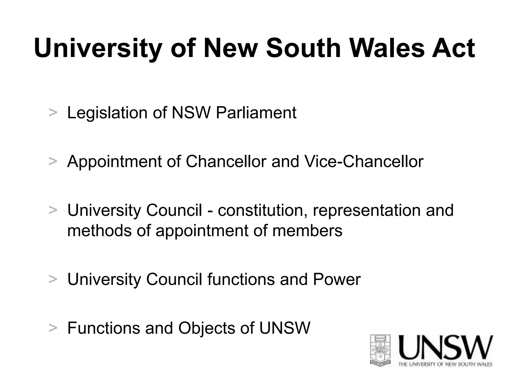 In 2008 41% NSW University revenue from Commonwealth