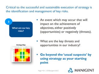 Key Execution Risks Slide Governance Culture & Incentives- Fundamentals of Operational Risk | PDF