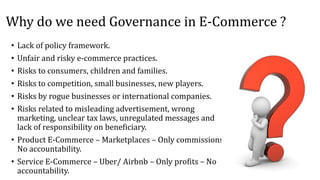 Governance in e commerce