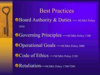  What else happens when governance goes wrongBoard behavior was so bad the board attorney resigned. The school district lost almost $550,000,000 Million Dollars in housing equity and untold amounts in lost business opportunities. 