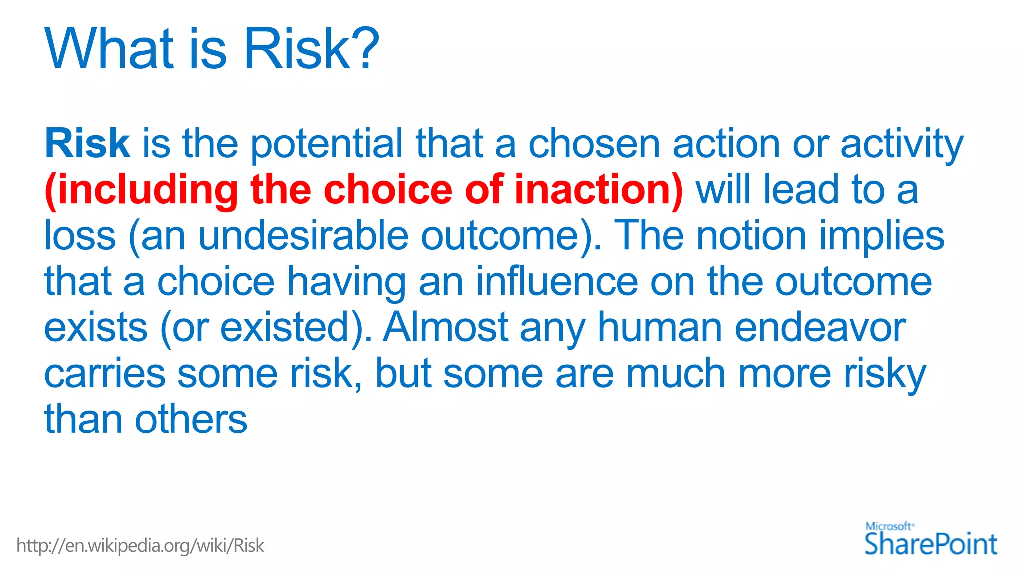 (including the choice of inaction)
 