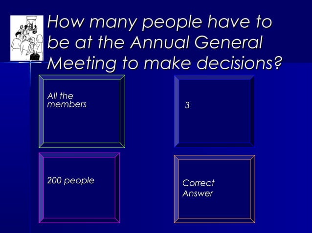 Governing document quiz blank template PPT