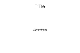 TiTle Government 