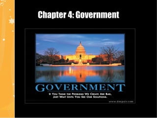 Chapter 4: Government 