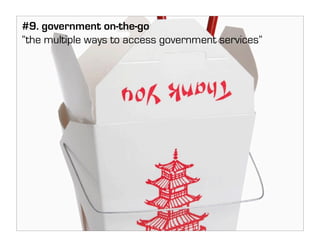 Government 2.0: architecting for collaboration