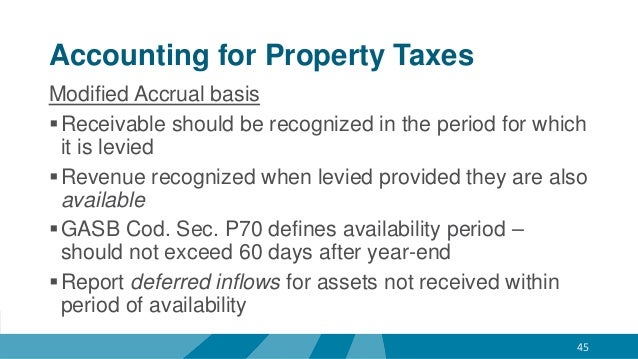 governmental accounting profit and loss statement includes