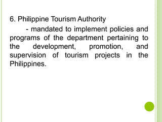 Government And Private Sectors Involved In Tourism Industry (Philippi…