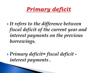 Government budget | PPTX
