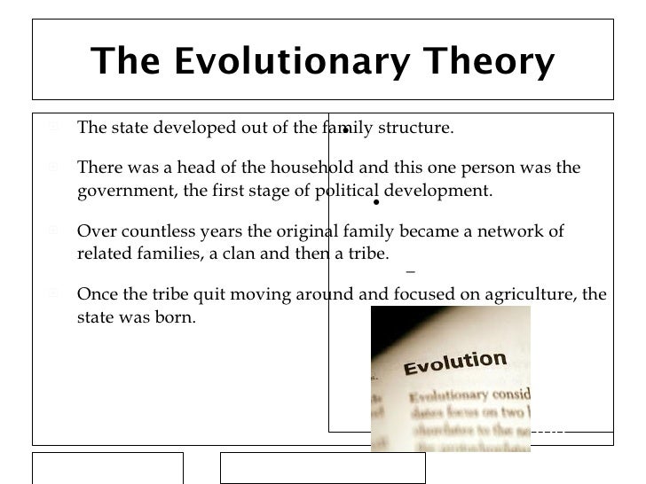 what does evolutionary theory government