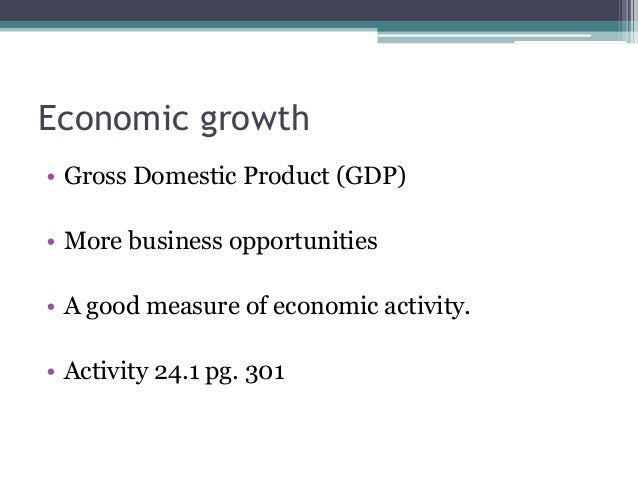 Government economic objectives and policies