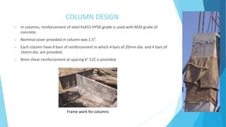 Fe415 PRESENTATION ON SUMMER INTERNSHIP ON MULTISTOREY BUILDING CONSTRUCTION ...