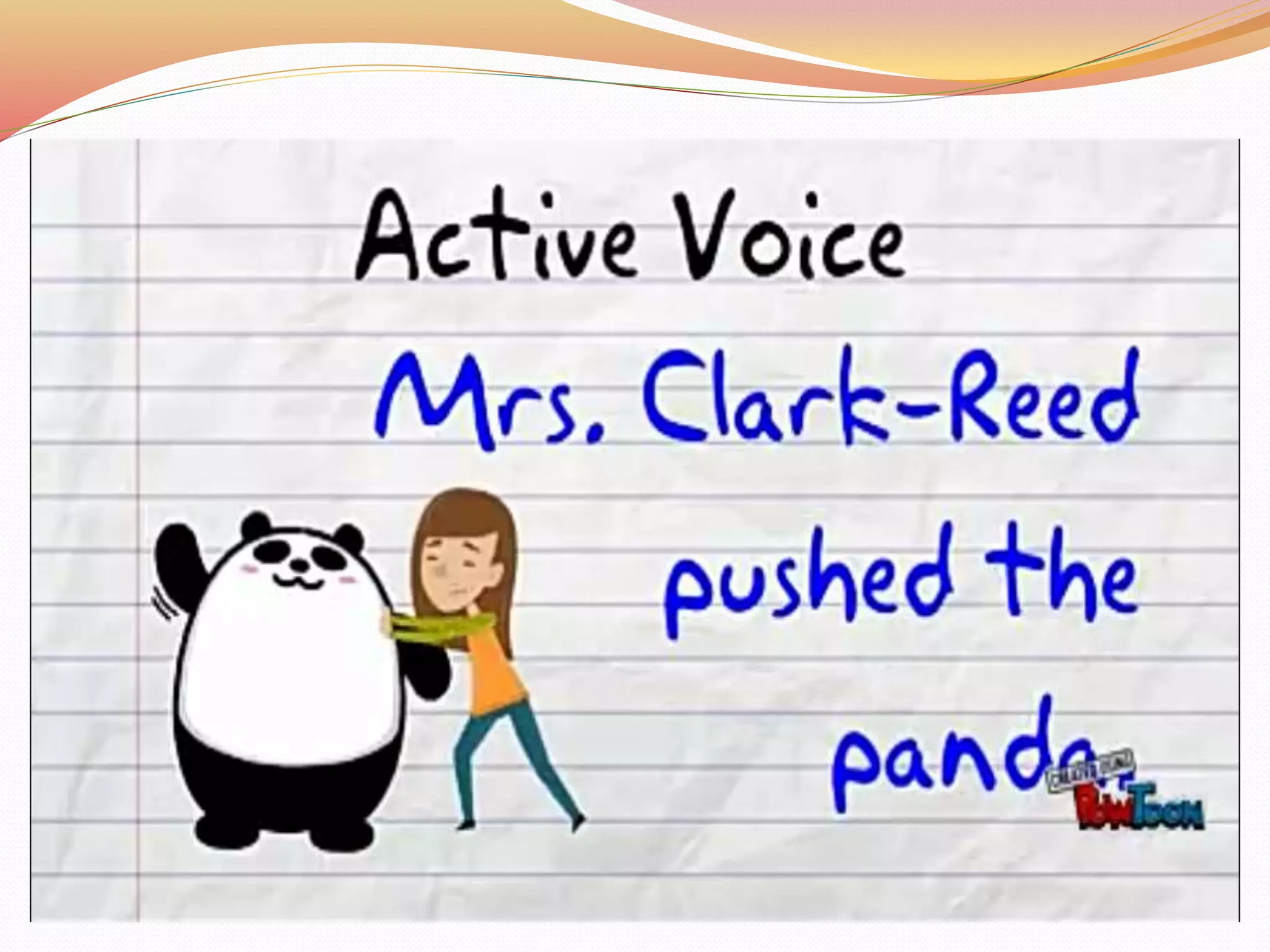 Presentation on Passive Voice
