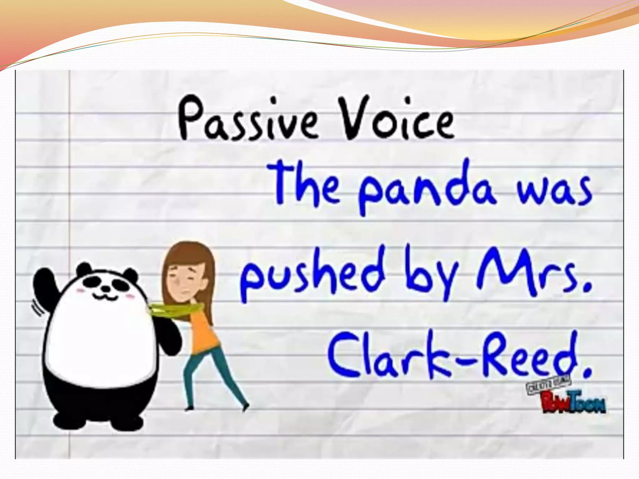 Presentation on Passive Voice