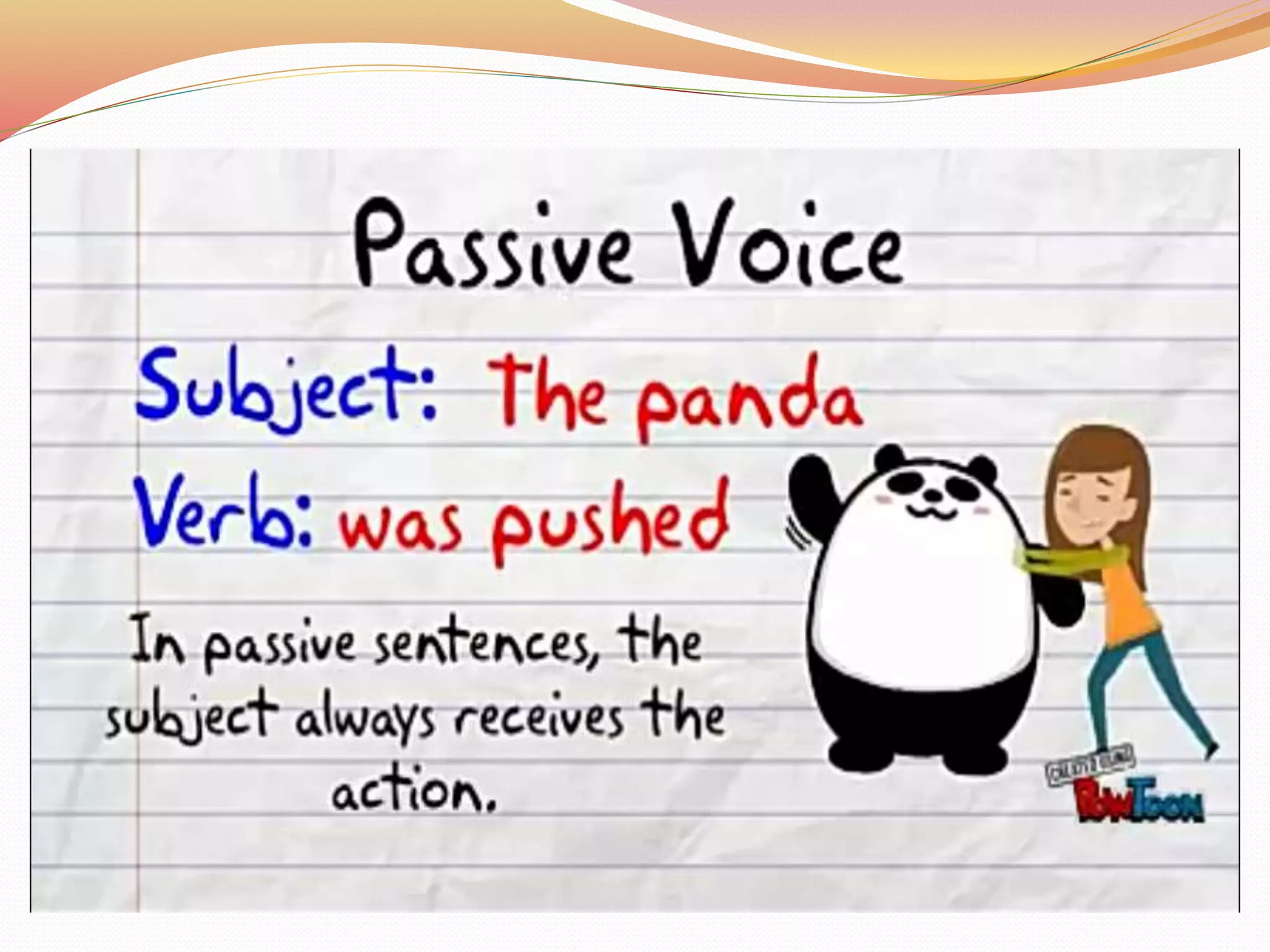 Presentation on Passive Voice
