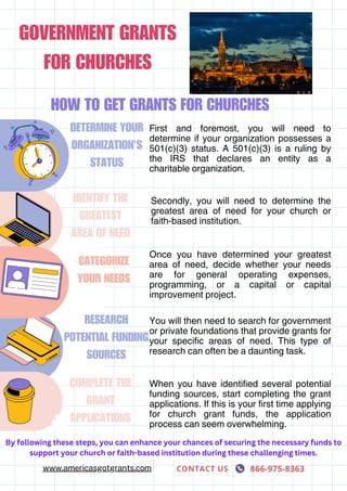 Government Grants for Churches - America&rsquo;s Got Grants | PDF
