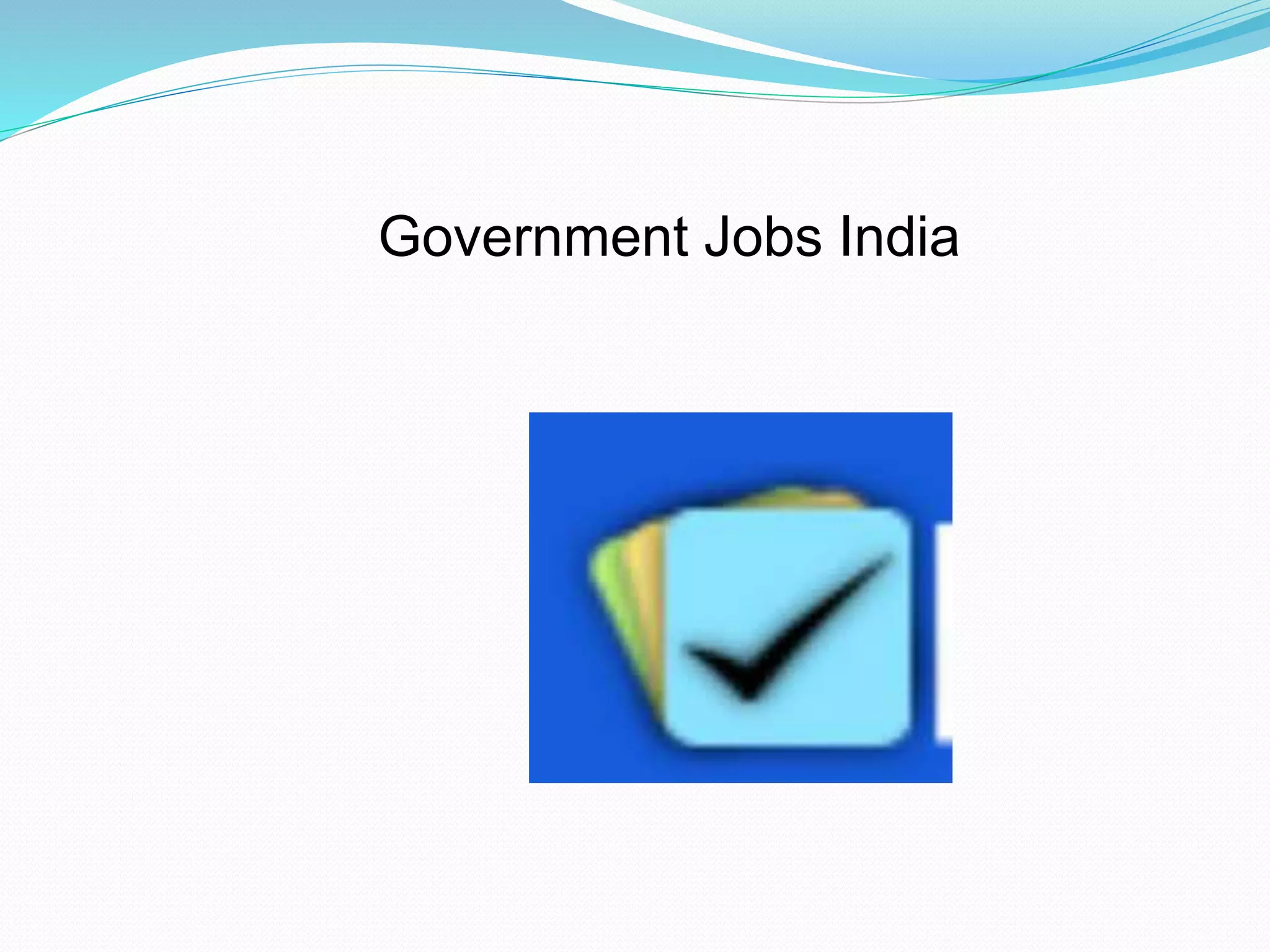 Government Jobs PPT