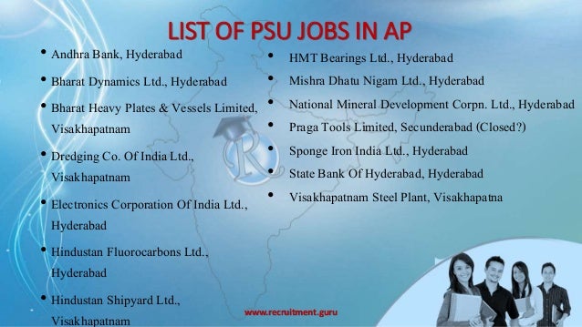 Government Jobs In AP Government jobs in ap