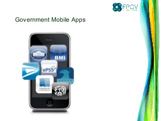 Government Mobile Apps  
 