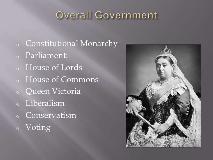 Government of england during the victorian era[1][1]