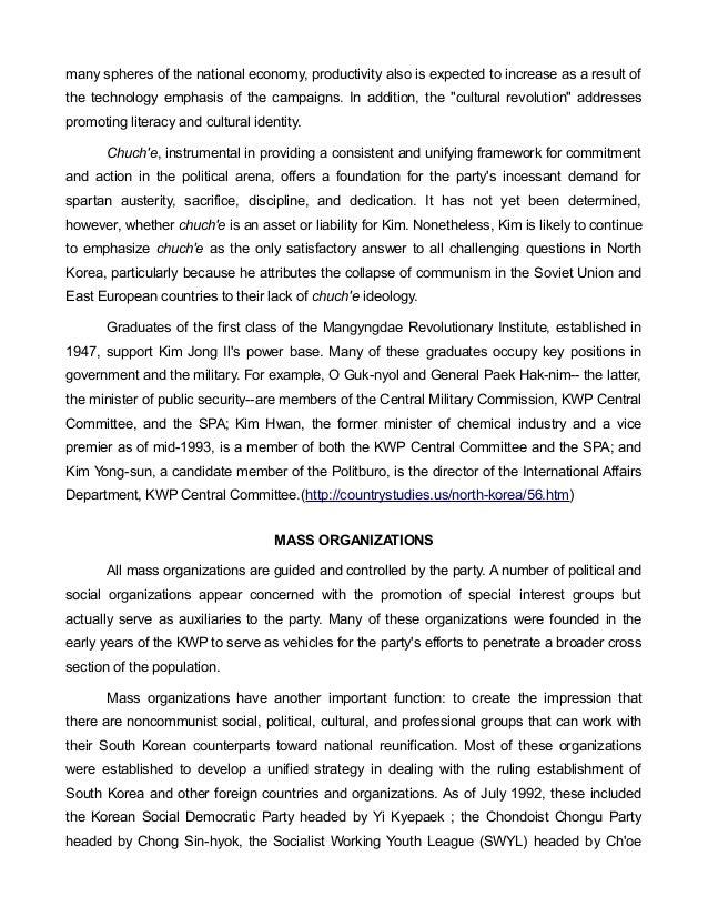 government of north korea north korea form of government