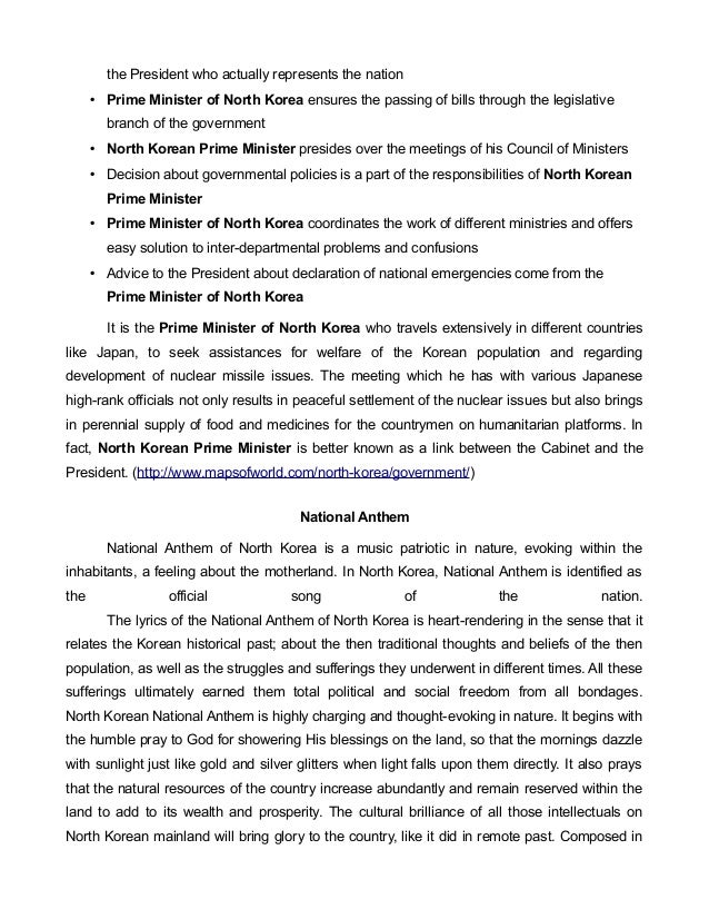 government of north korea north korea form of government