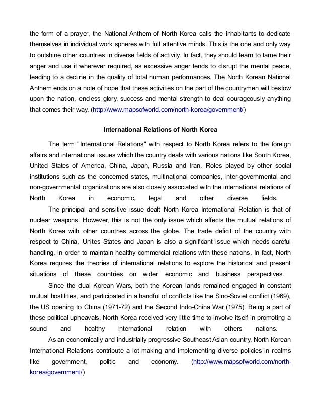 Government Of North Korea government of north korea