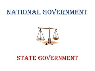National Government State Government 