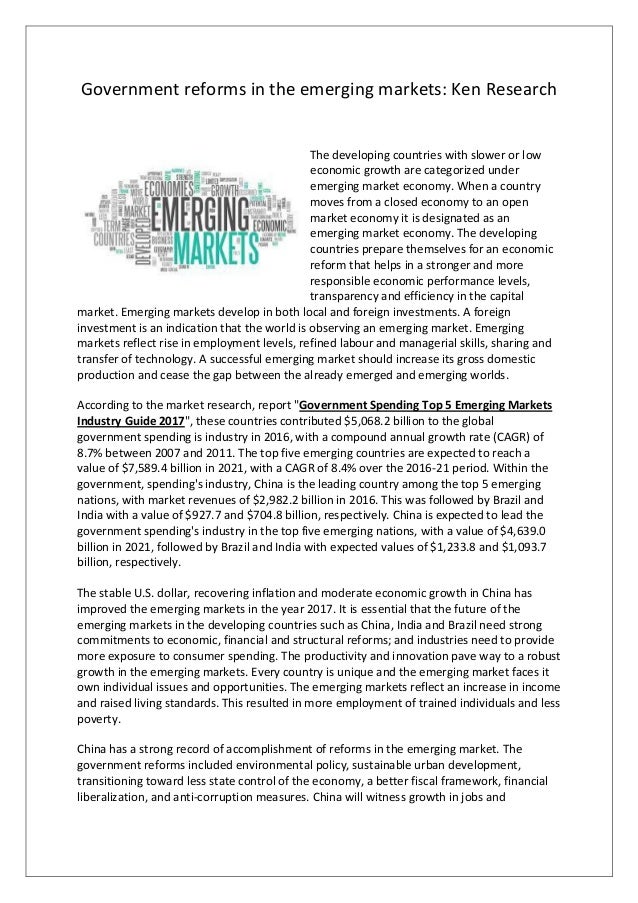 Research papers on government spending