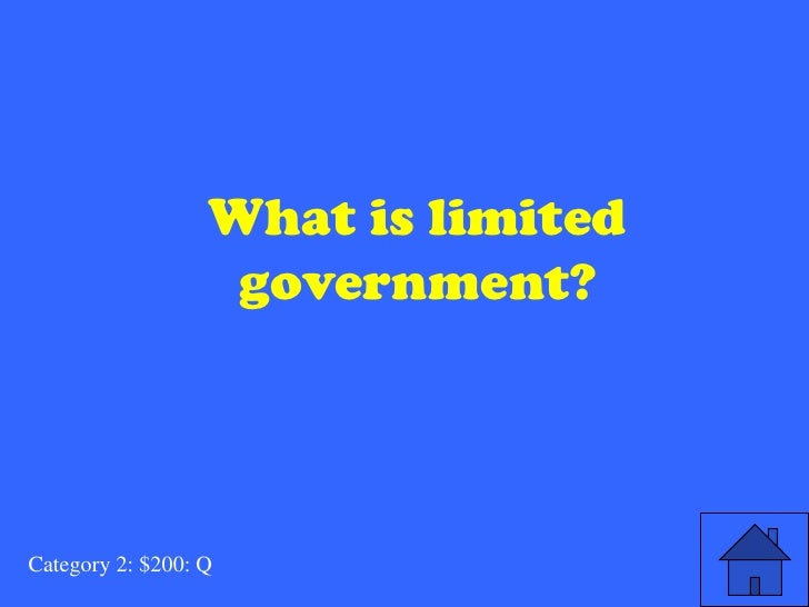 Governments review jeopardy