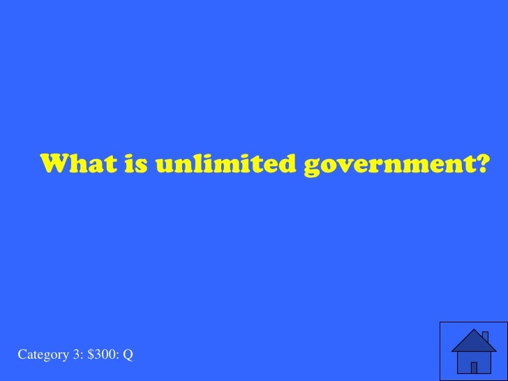 Governments review jeopardy