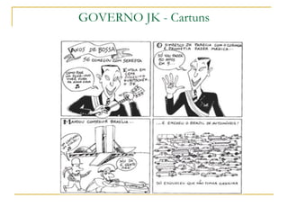 GOVERNO JK - Cartuns 