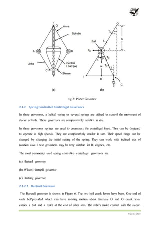 Presentation Report on Governor | DOCX