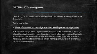 Governor - samarth agarwal | PPTX