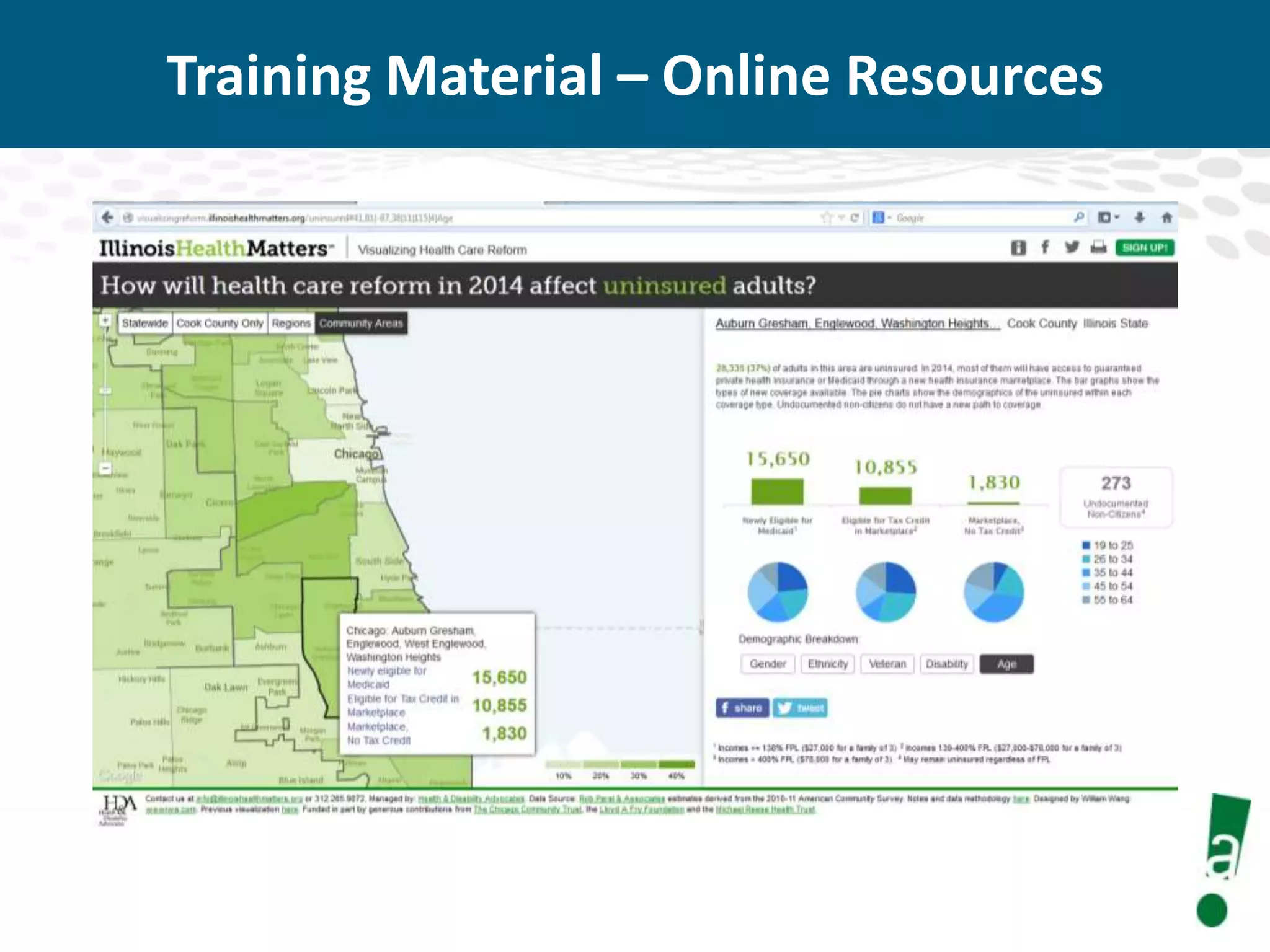 Training Material – Online Resources

 