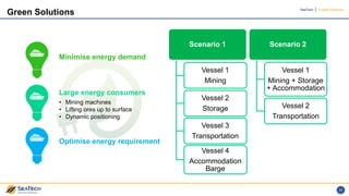 GREEN TECHNOLOGY SOLUTIONS FOR DEEP SEA MINING LOGISTICS | PDF